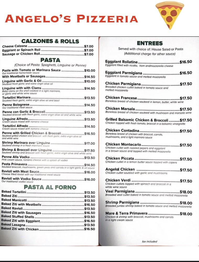 Angelo's Pizza Menu image 3